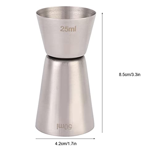 Shaker à Cocktail En Inox 304 Avec Double Jigger – Pour Bar Et Maison – Mesure Précise