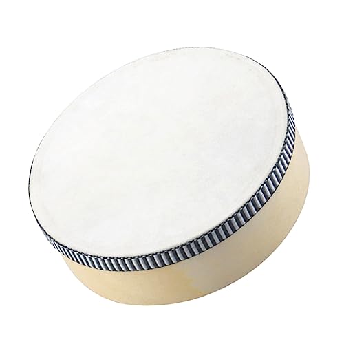 JOINPAYA Tambor De Mão Instrumento Pandeiro Crianças Pandeiro Tambor De Madeira Música De Bambu Perc