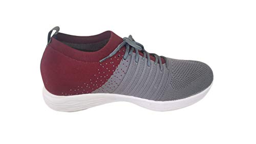 Image of Men Grey Mesh Sports Shoe