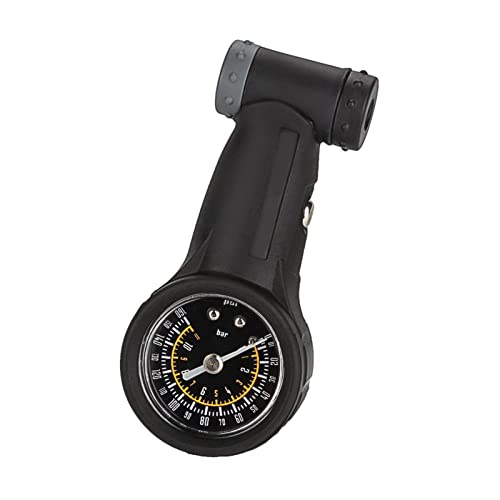 Bike Tire Pressure Gauge Cycling Accessory 118g Suitable for Presta and Schrader Type Valve