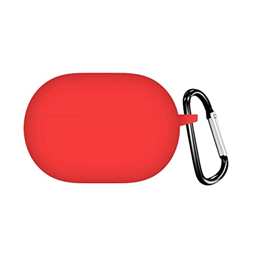 USTIYA Case for Huawei Freebuds Pro 2 2022 Protective Silicone Case with Keychain Cover (Red)