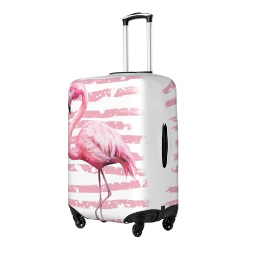 Flamingo Luggage Cover Washable Elasticated Luggage Covers for Suitcase TSA Approved Stylish Scratch Resistant Luggage Case Protector2