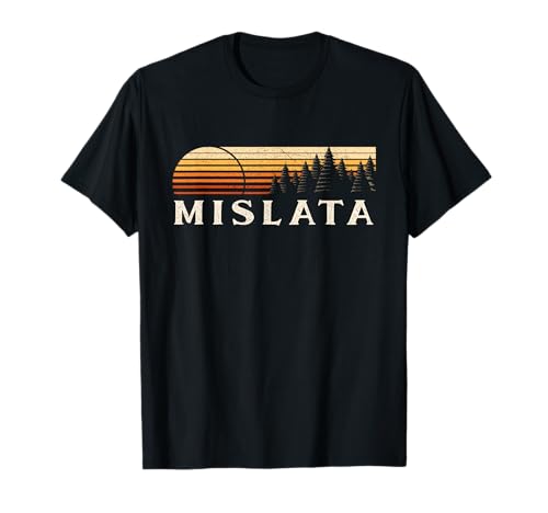 Mislata, España Evergreen Vintage Sunset Camiseta