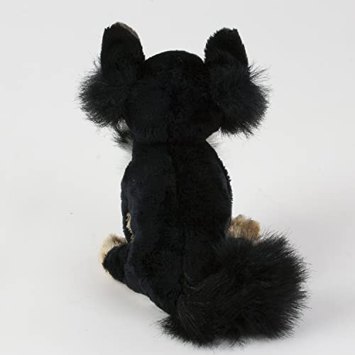 Teddys Rothenburg Kuscheltier Chihuahua 15 cm sitzend schwarz Hund