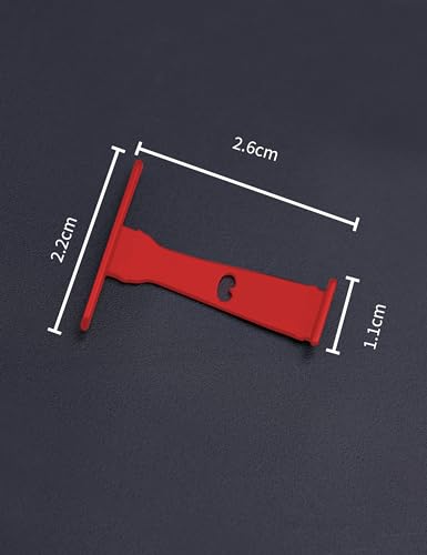 Image of Metallic Replacement Wicket for Oakley Sutro OO9406 /Sutro Asian Fit OO9406A /Sutro S OO9462 Sunglasses - Red