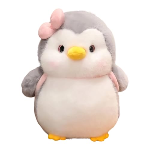 JIEBWCHA Peluche De Pingüino - Muñeca con Diseño De Mochila Y - Altura 25cm Diseño de Mochila Animal Suave,para Adultos Adolescentes Madre Novia Novio Navidad Invierno Fiesta De