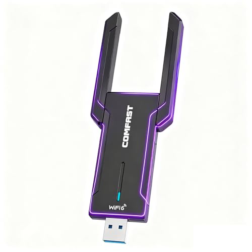 COMFAST-WLAN USB Adapter-WLAN Stick-WiFi 6-AX5400-XLDE-CF-972AX-CH5