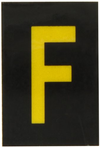 Chiffres réfléchissants Brady 5905-F signalisation extérieure Bradylite 59065