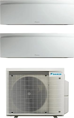 Daikin 2xFTXJ25AW+2MXM50A - Climatizzatore Dual Split, 9000 + 9000 btu, Pompa di calore, Classe energetica A+++/A++