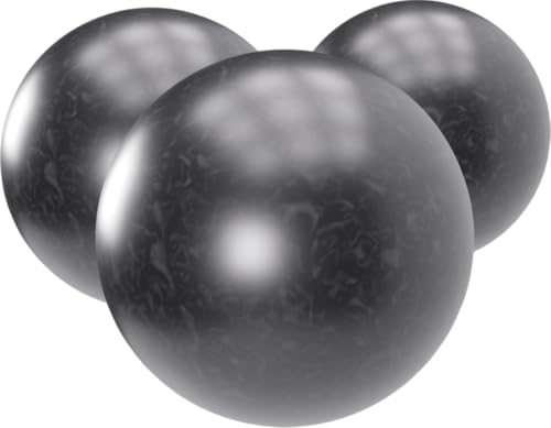 T4E Paintball Kugeln PLB 43, Munition Kaliber 0.43, 500 Stück, Polyballs, grau