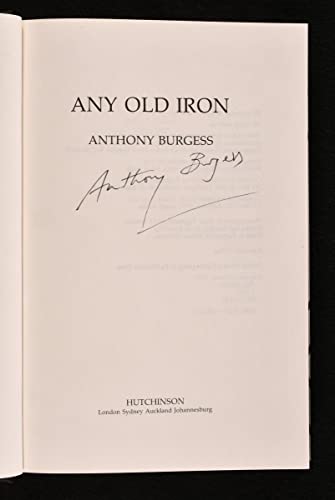 Any Old Iron 0091738423 Book Cover