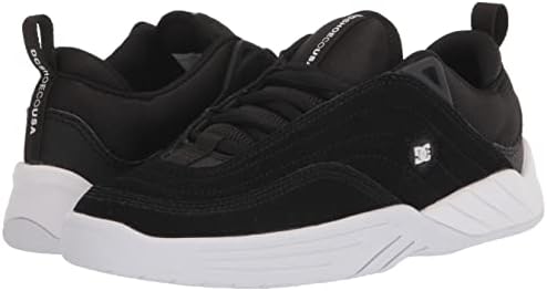 DC Men's Williams Slim Low Shoe Skate, Black/White/Grey, 4 | Image 6