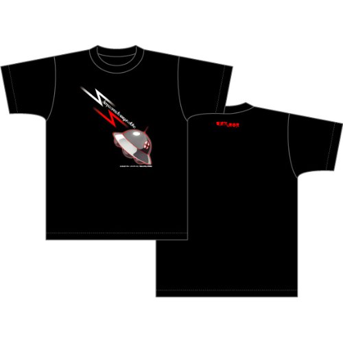 Amazon.co.jp: 電波女と青春男 UFO柄Tシャツ ブラック サイズ:XL