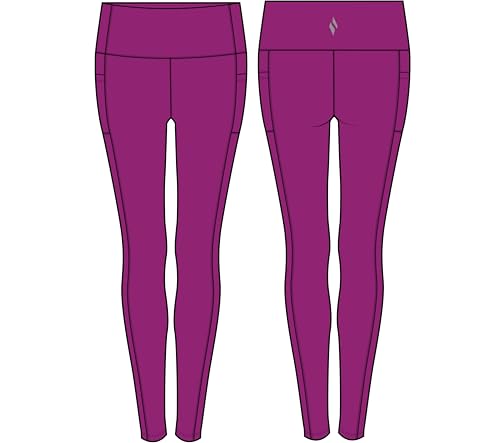 Image of Skechers Women's High Rise Go Walk Goflex High Waisted 2-Pocket Yoga Fitted Leggings