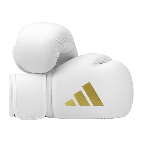 adidas Boxhandschuhe Speed 50, Erwachsene, Boxing Gloves 16 oz, Punchinghandschuhe komfortabel und langlebig, weiß adidas Boxhandschuhe Speed 50, Erwachsene, Boxing Gloves 16 oz, Punchinghandschuhe komfortabel und langlebig, weiß
