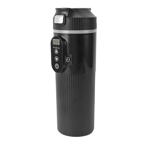 Tetera eléctrica de coche 500ML acero inoxidable miniatura 5