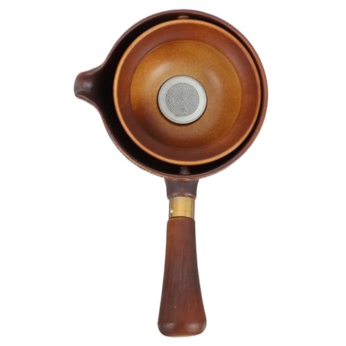 iplusmile Tetera de Cerámica para Agua con Filtro Integrado Hervidor para Té y Hierbas Diseño y Seguro para Uso Prolongado Casa