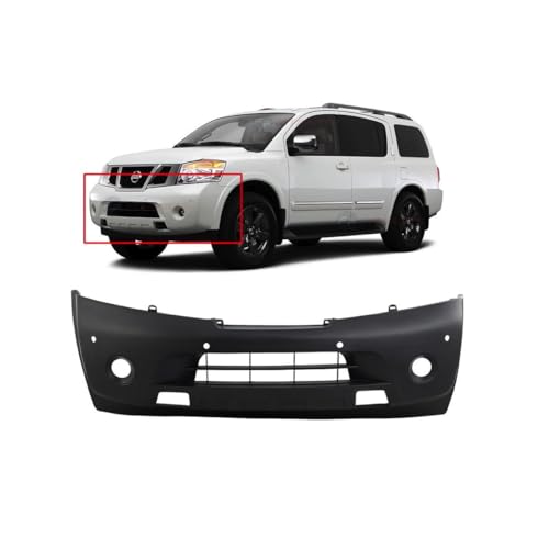 Image of FitParts Compatible with Nissan Armada 2008-2015 Front Bumper Cover