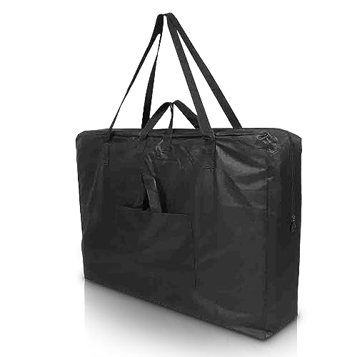Estuche De Transporte para Camilla De Masaje, Bolsa De Transporte para Mesas De SPA Portátiles 90 X 62 X 18 Cm/35,4 X 24,4 X 7,1 Pulgadas Bolsa De Hombro para Cama De Masaje para Masajista(Negro)