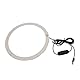 Kreis-LED-Lichtdocht, Runde LED-Lichtplatte, LED-Lampenplatte, Runde Lichtplatine, Kreis-LED-Lichtdocht, 25 cm, 10 Helligkeiten, 3 Farbtemperaturen mit USB-Stromanschluss,