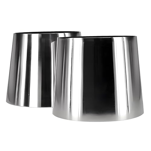 Urcollections 2 Pack SS304 Stainless Steel Concentric Reducer Pipe Fitting (2
