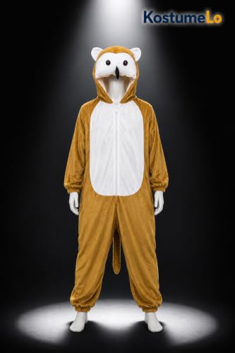 Image of Kids Animal & Bird Costumes - Comfortable Fleece Fancy Dress Outfit | Soft Plush Onesie | School Events, Theme Parties, Photoshoot