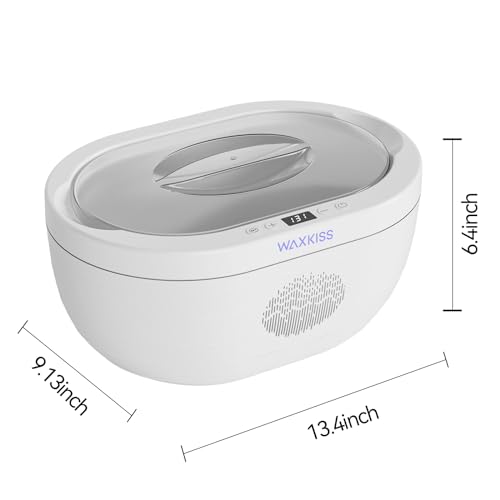 Paraffin Wax Machine for Hand and Feet with 3 packs of Paraffin Wax Refills Unscented,3000ml Hand wax Paraffin Machine for Reservation Paraffin Wax Bath