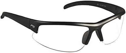 Laser Safety Eyewear - Co2/excimer Filter in Black Plastic Semi-rimless Wrap-around Frame Style