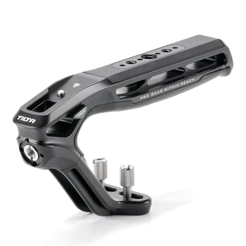 TILTA Xeno トップハンドル デュアル1/4″-20スクリュー ソニーFX3、FX30または他のカメラと互換性があります - ブラック TA-XTH4-B