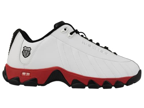 Image of K-Swiss Men's ST329 CMF Sneaker, Wide Tennis Walking Shoes Leather Upper