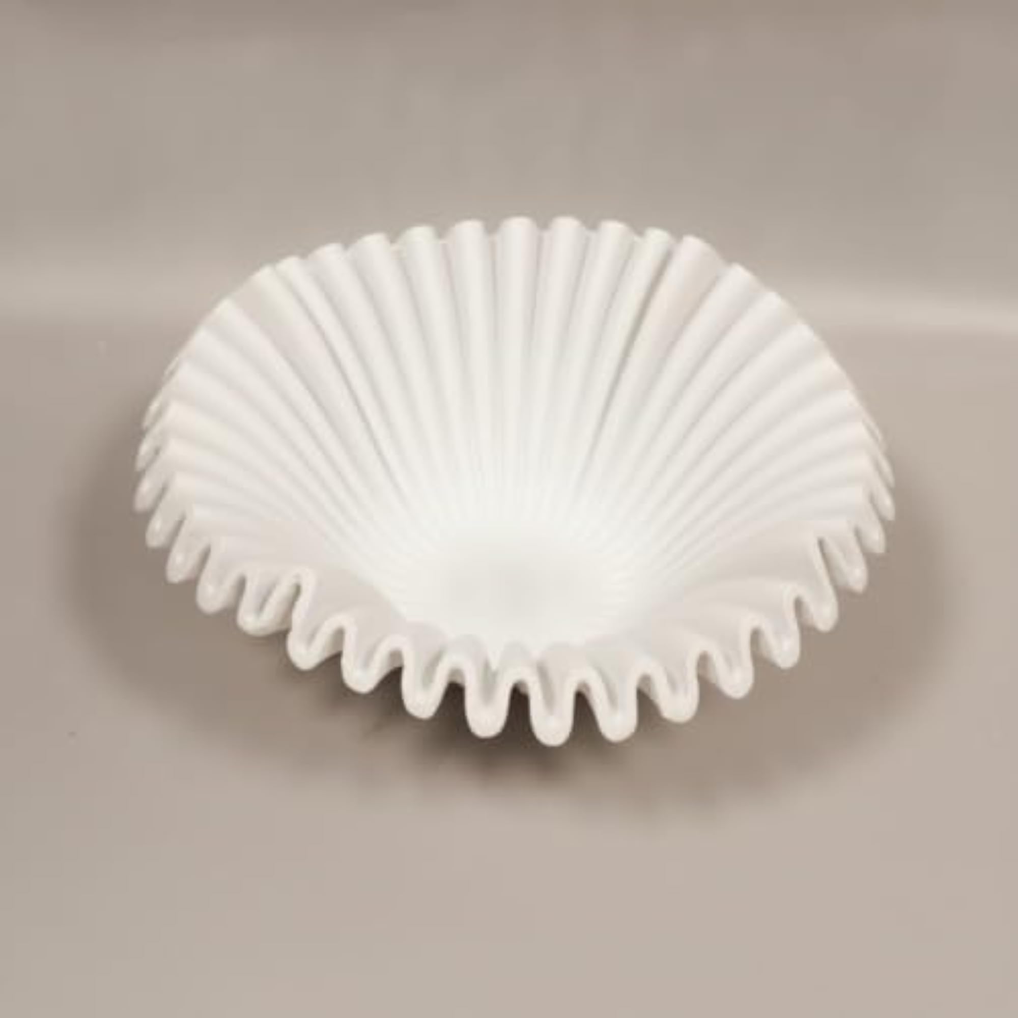 Sculptural Wave-Ribbed Resin Tray, Elegant Table Decor