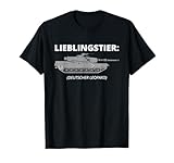 Lustige Militär Tshirts Panzerliebhaber