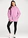 Trendy Queen Womens Oversized Hoodies Fleece Sweatshirts Fall Fashion Pullover Sweaters Winter Clothes Pink M