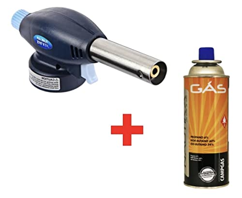 KIT MAÇARICO CULINÁRIO E 1 REFIL DE GÁS BUTANO