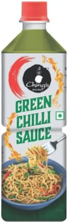 Ching's Secret Green Chilli Sauce, Hot & Spicy Indo-Chinese Cooking & Dipping Sauce, 680g (23.99 oz)
