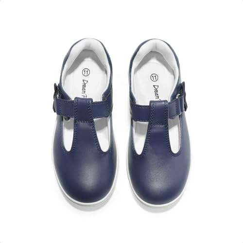 DREAM PAIRS Girls Mary Jane Toddler School Shoes,Navy,8 Toddler - image 7