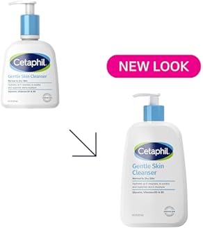 Cetaphil Face Wash, Hydrating Gentle Skin Cleanser for Dry to Normal Sensitive Skin, 8 oz 3 Pack, Fragrance Free, Soap Free and Non-Foaming