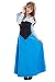 SIDNOR The Little Mermaid Ariel Cosplay Costume Princess Party Dress Ball Gown Outfit (Medium)