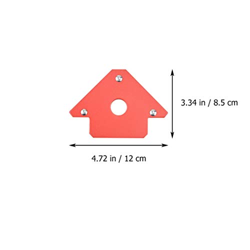 NICEXMAS Suporte de Soldagem Magnética Ímã de Solda Em Forma de Triângulo Ímã de Canto de Múltiplos
