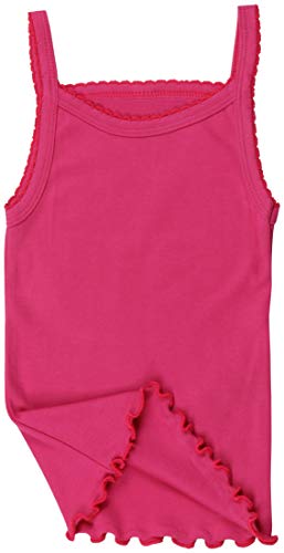 Image of ToBeInStyle Girl's 4 Pack Ruffle Hem Spaghetti Strap Tank Tops