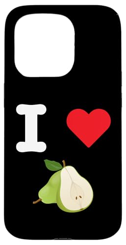 I Love Pears Sweet Fall Fruit Bartlett Bosc Anjou Comice X}zP[X iPhone 15 Pro p
