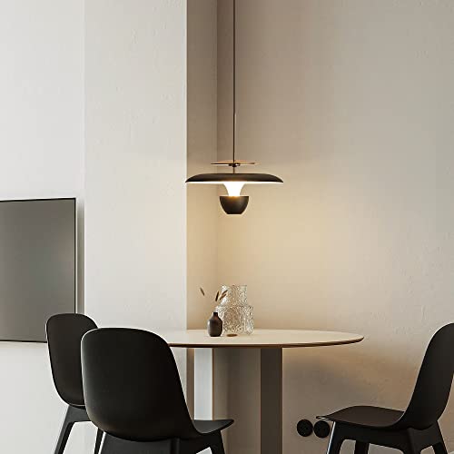 STARRYOLModern Mushroom Design LED Chandelier, Flying Saucer Design Pendant Light, 7-Watt High Color Rendering Index Warm Light Hanging Lamp, Used in Living Room, Kitchen, Bedroom, Bedside etc