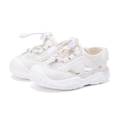 Image of BMCiTYBM Baby Boy Girl Closed Toe Summer Toddler Sandals Lightweight Shoes Infant Non-Slip First Walking Sneakers 6 9 12 18 24 Months 2-3 Years