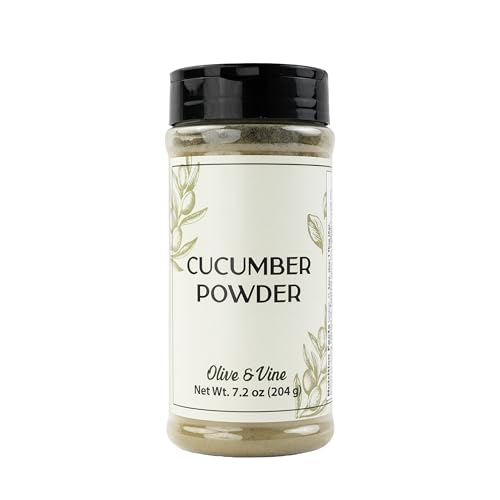 Olive & Vine Cucumber Powder, Refreshing Flavor, For Smoothies, Rich