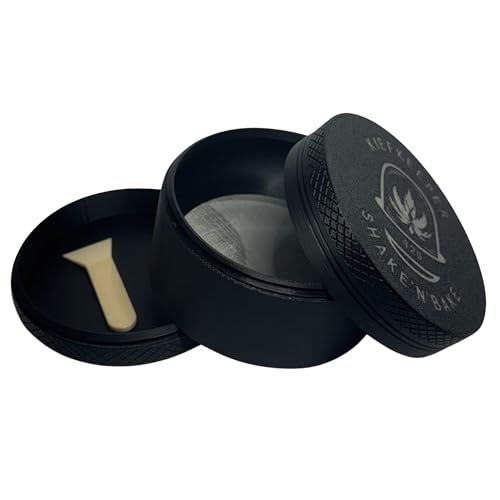 KiefKeeper – Premium XL Pollen Shaker | 3D-gedruckter Hashmaker mit 125µm Edelstahlsieb | Made in Germany | Pollenfilter für Trimmings & Blätter | Hash Extraktor Zubehör