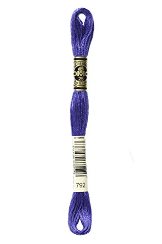 Dmc 6-Strand Embroidery Cotton 8.7yd-Dark Cornflower Blue