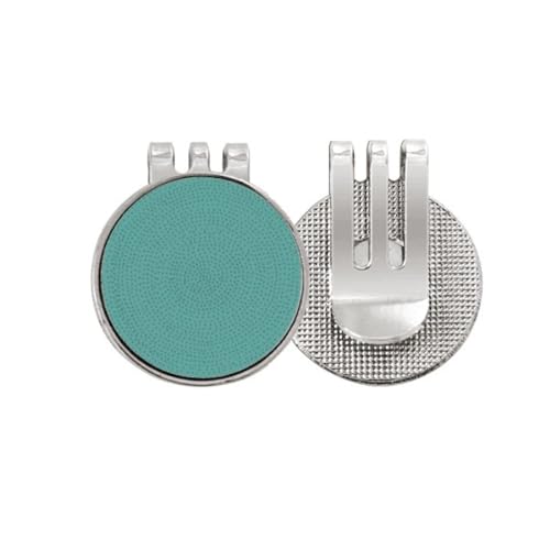 Marqueur de balle de golf magnétique bleu émail pour ne plus perdre vos repères d'alignement