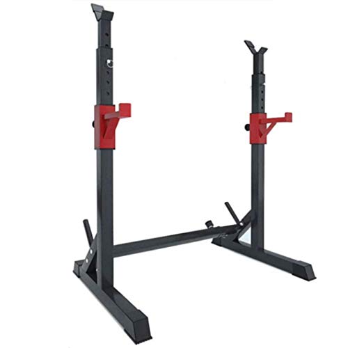 FENOKD Dip Stands Squat Rack Barbell Rack, Weight Bed Support Home Fitness Equipment Bench Press Rack Dumbbell Bench Horizontal Bar, Strong