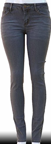 Diamante Women's Skinny Jeans Casual Stretch HIGH Waist Denim Jeans Pants2