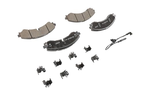 Brake Squeal or Squeak Noise Intermittently on Initial Brake Applies - 2013-2022 Buick Cadillac Chevrolet 8 GM Genuine Parts 86792660 Rear Disc Brake Pad Set